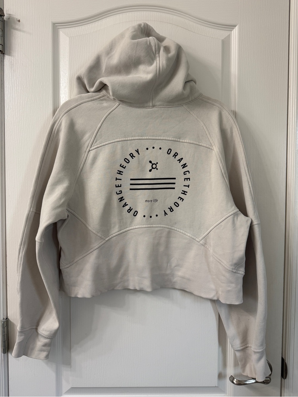Lululemon Bone Half-Zip Scuba with Hoodie - Picture 2 of 4